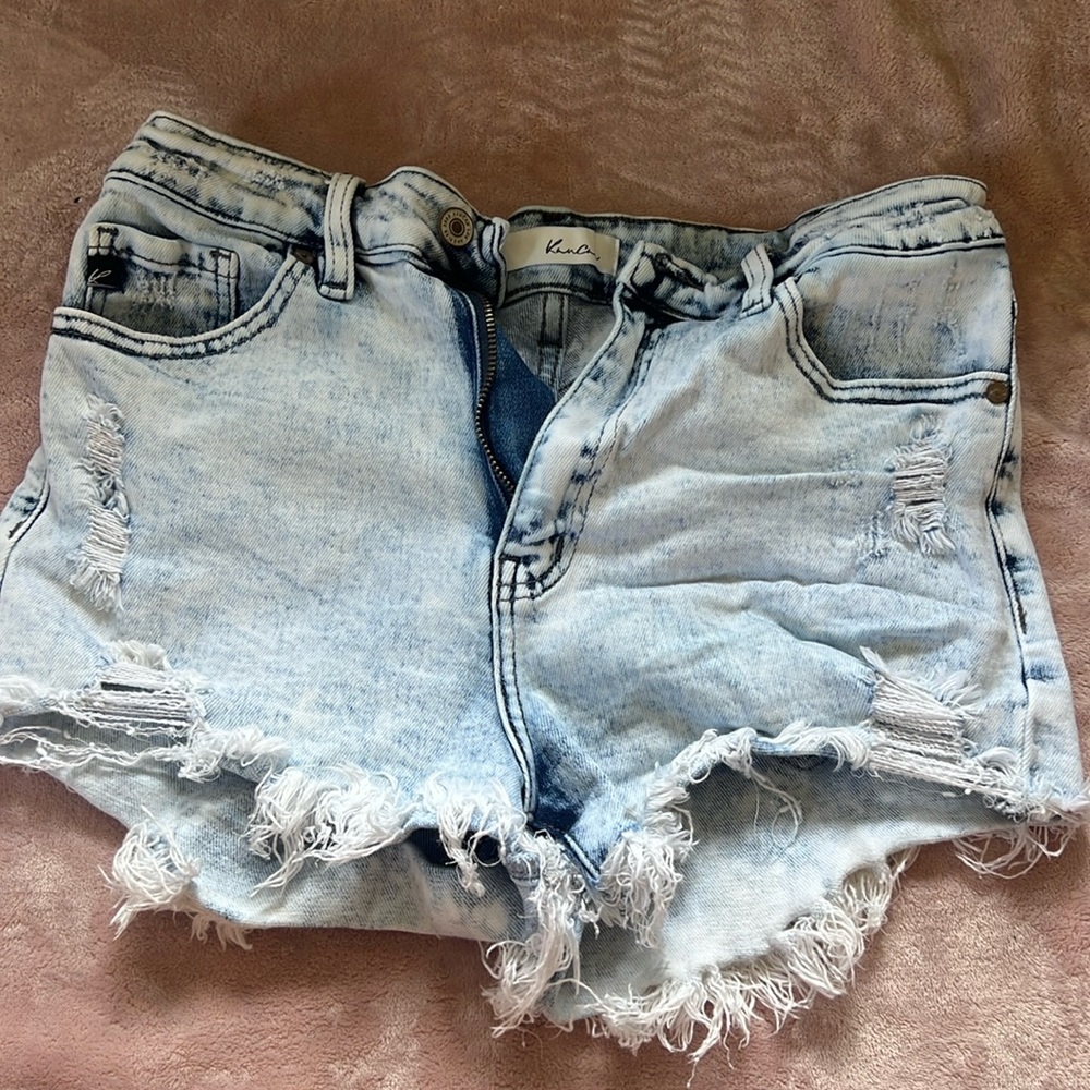 Kancan distressed Jean shorts